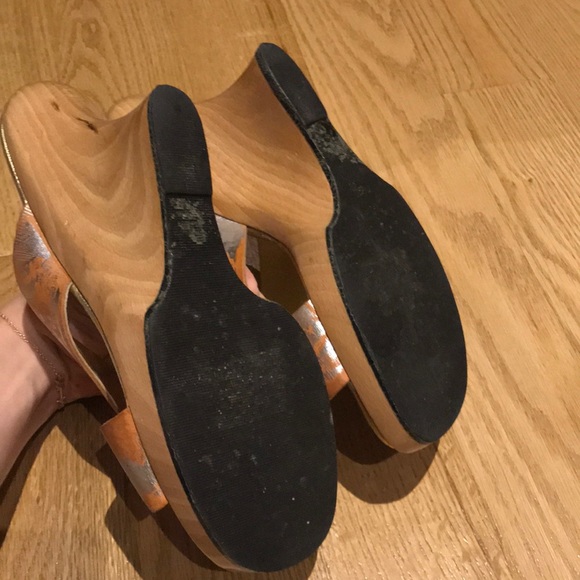 Authentic Just Cavalli vintage slide heels! - Picture 6 of 7